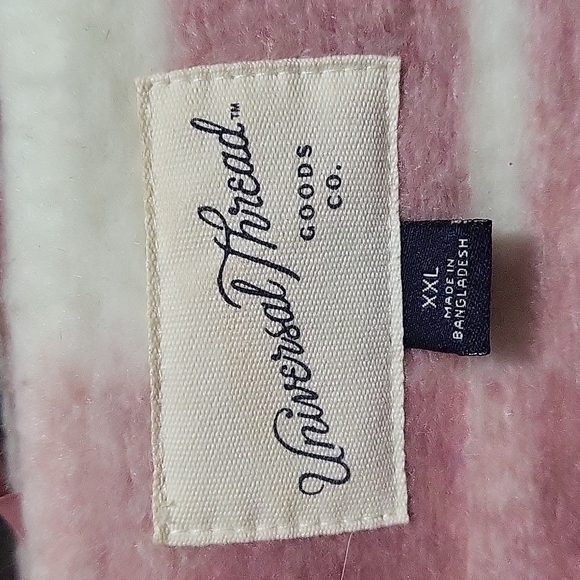 Universal Thread pink plaid coat - Picture 5 of 5